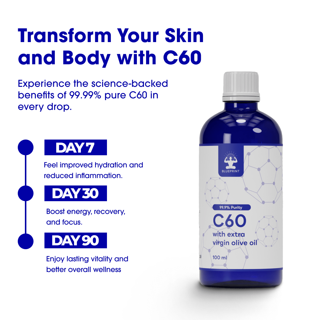 blueprint's carbon 60 with organic olive oil - #shop_name - Supplements - Blueprint vitality