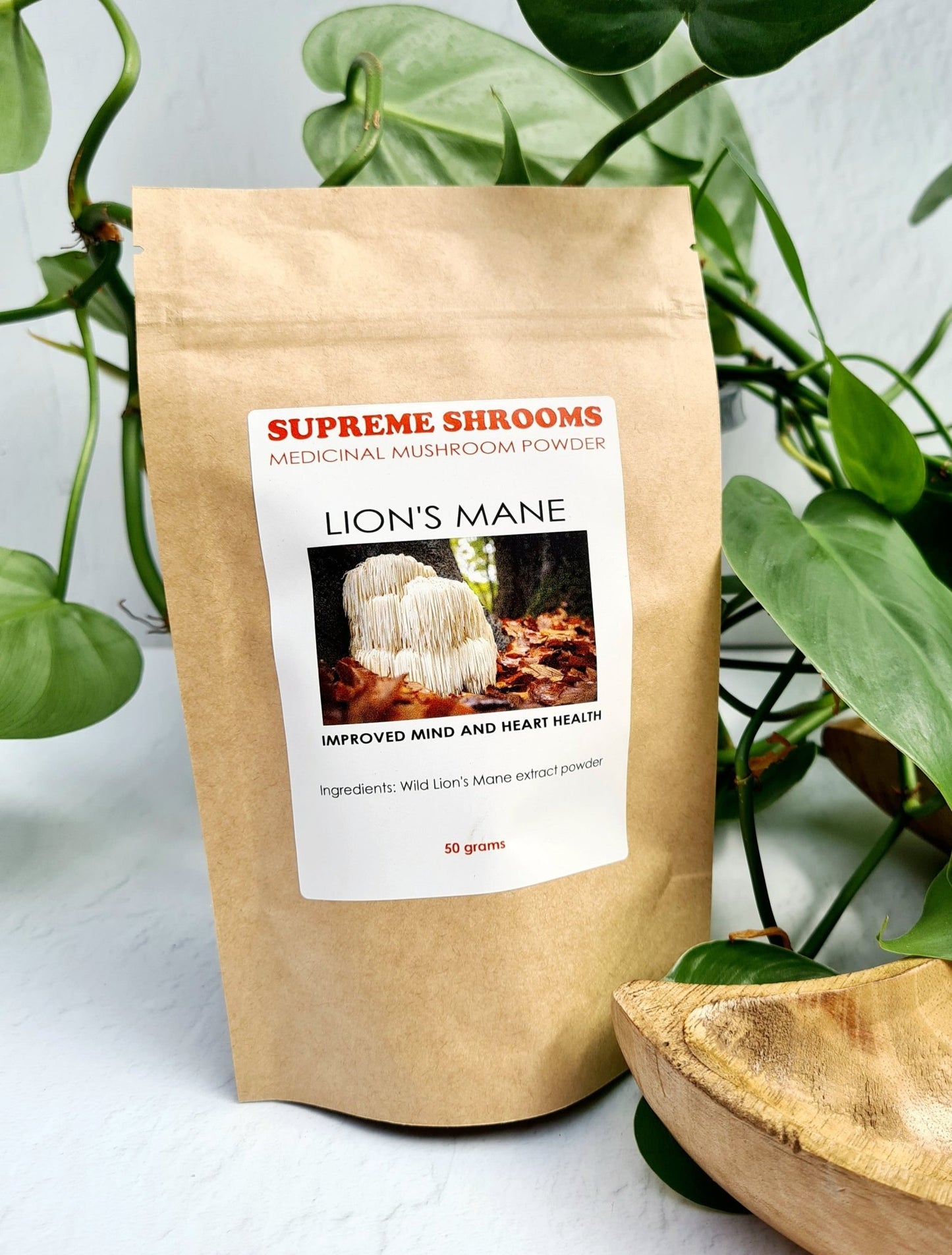 Lion's Mane Medicinal Mushroom Powder - 50g $29.00 - #shop_name - -Supreme Shrooms