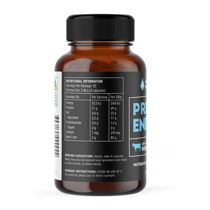 Primal Energy - Grass Fed Beef Liver Regular price $39.95 - #shop_name - organ - -Prana Wholefoods