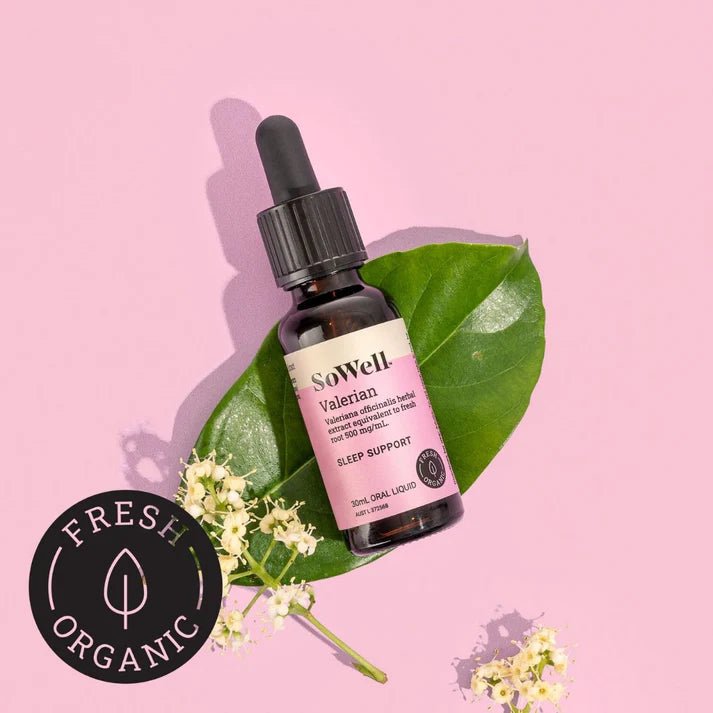Valerian Tincture Sleep Support 30ml - #shop_name - -SoWell Health