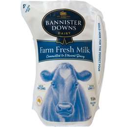 Bannister Downs Farm Fresh Milk Full Fat - #shop_name - Bannister downs