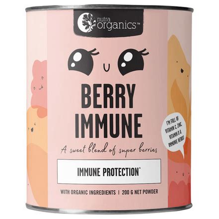 Berry Immune 125g - #shop_name - Nutra Organics