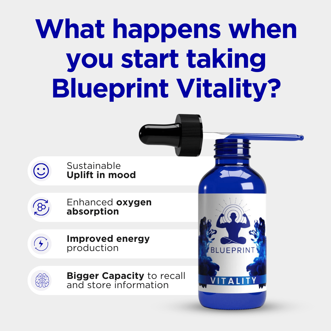 BLUEPRINT VITALITY 300mg - 30ML - #shop_name - Supplements - Blueprint vitality