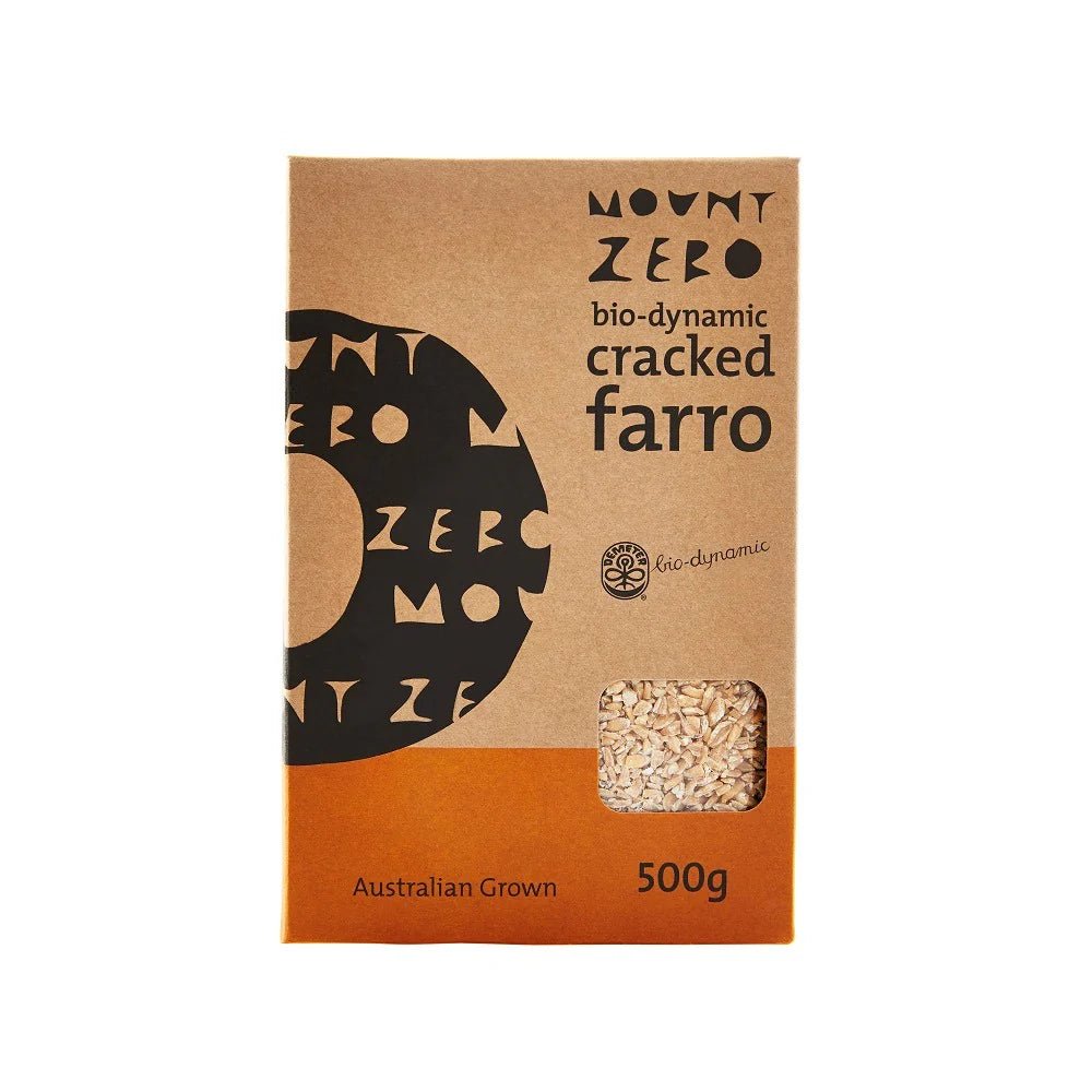 MOUNT ZERO BIO - DYNAMIC CRACKED FARRO 500G - #shop_name - GRAINS - Mount Zero