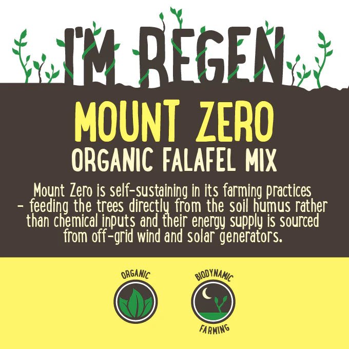 MOUNT ZERO ORGANIC FALAFEL MIX 500G - #shop_name - Falafel - Mount Zero