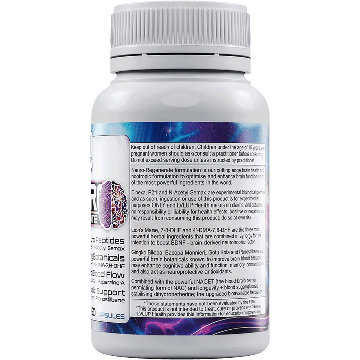 NEURO RE - GENERATE - #shop_name - Supplements - LVLUP Health