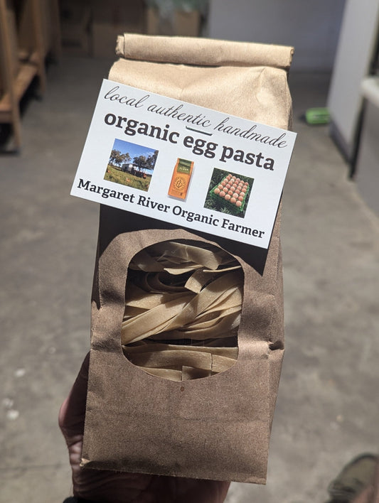 ORGANIC EGG PASTA 250G - #shop_name - Pasta - Margaret River Organic Farmer