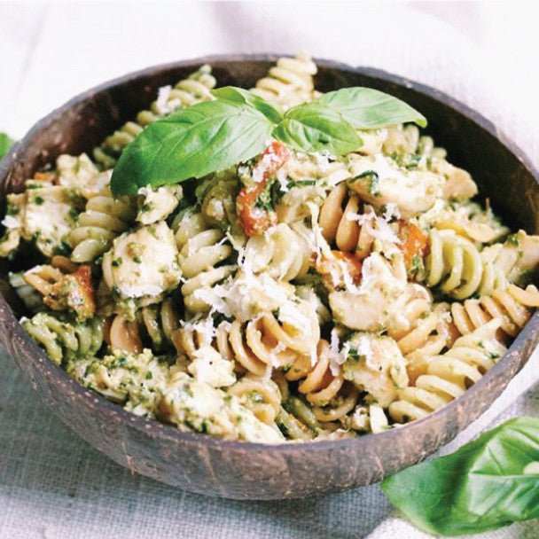 Organic Fusilli with Tomato & Spinach 500g - #shop_name - pasta - Honest to Goodness