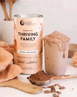 Organic Thriving Family Protein (Protein + Multivitamin) Double Choc - #shop_name - protein - -Nutra Organics