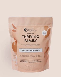 Organic Thriving Family Protein (Protein + Multivitamin) Double Choc - #shop_name - protein - -Nutra Organics