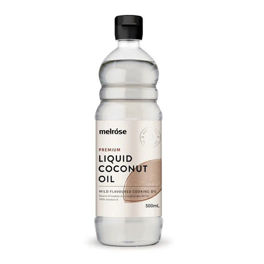 Premium Liquid Coconut Oil 500mL - #shop_name - COCONUT OIL - MELROSE