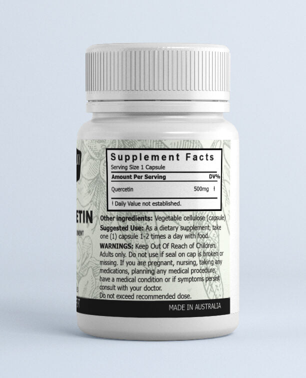 Quercetin 500mg - #shop_name - Supplements - Fern & Lily