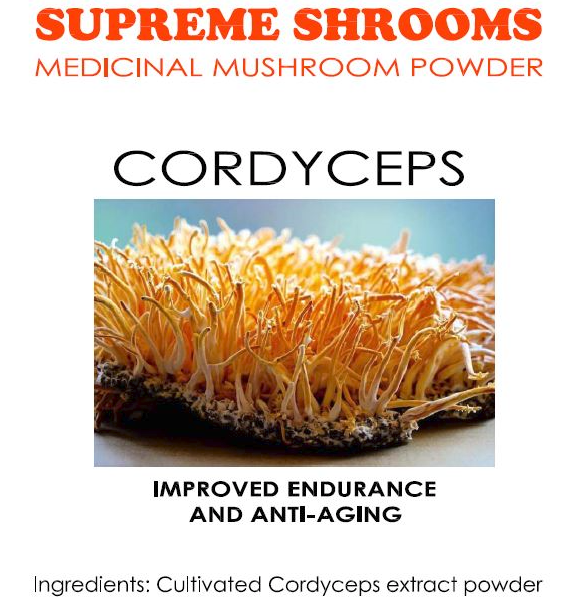 Cordyceps Medicinal Mushroom Powder - 50g
$29.00