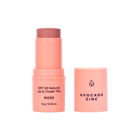 SPF 50 Natural Lip & Cheek Tint - Rose - #shop_name - ROSE - LIP&CHEEKTINT - Avocado Zinc