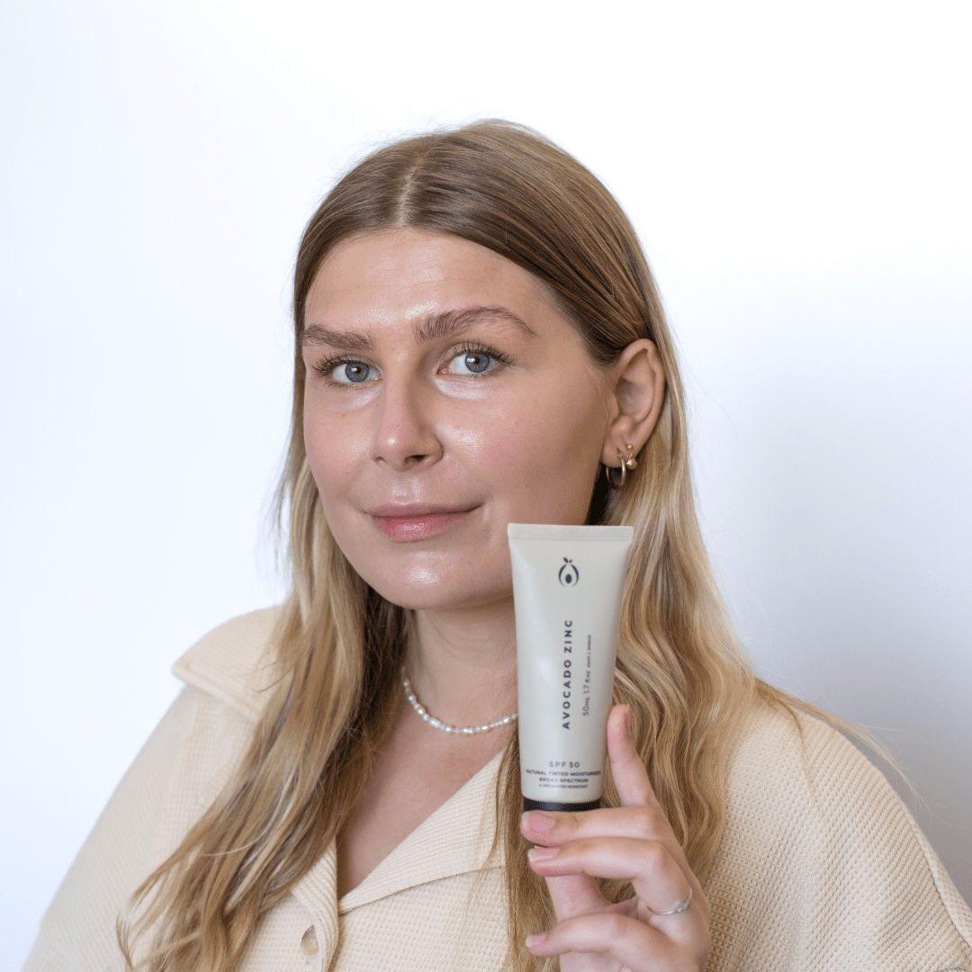 SPF 50 Natural Tinted Moisturiser - Light - #shop_name - SPF50 - TINT - LIGHT - Avocado Zinc