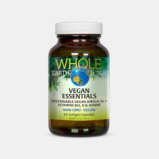 Vegan Essentials 60ct - #shop_name - Supplements - Whole Earth & Sea