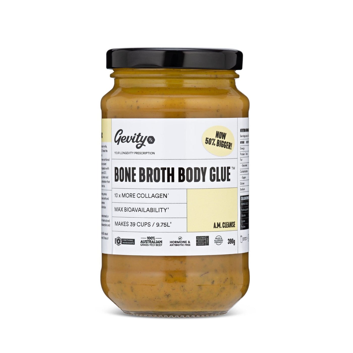 A.M Cleanse Bone Broth Body Glue - #shop_name - -Prana Wholefoods