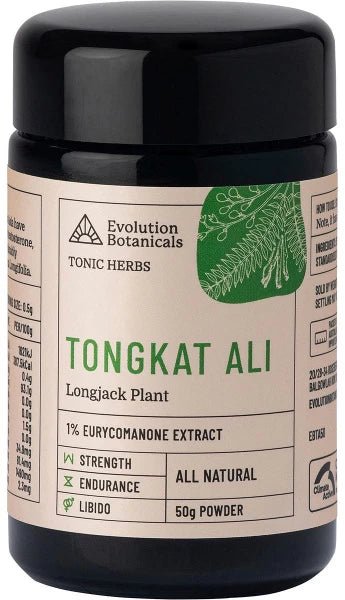 Evolution BotanicalsTongkat Ali Longjack Plant50g - #shop_name - -Evolution Botanicals