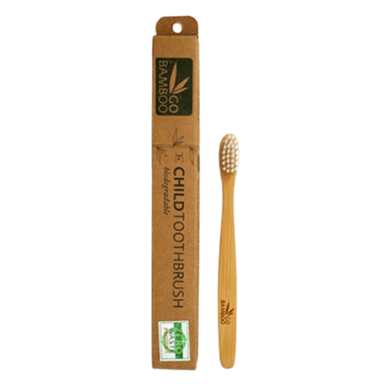 Go Bamboo Biodegradable Toothbrush - Child - #shop_name - -Prana Wholefoods