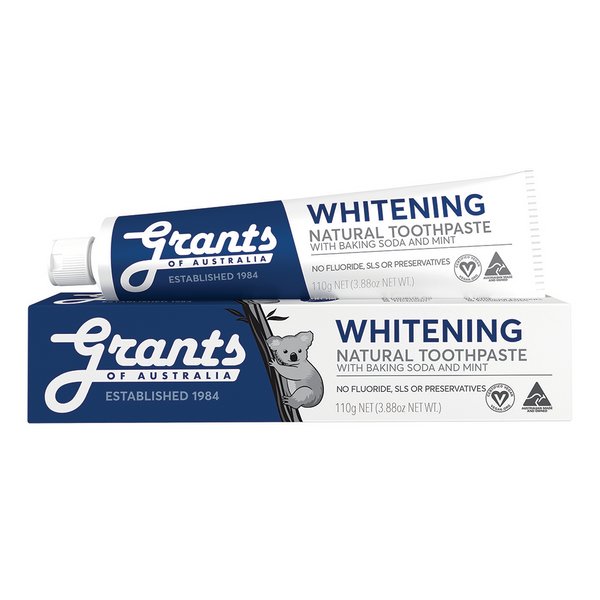 Grants Natural Toothpaste - Fluoride Free - 110g variety - #shop_name - Beauty & Care - -Grants