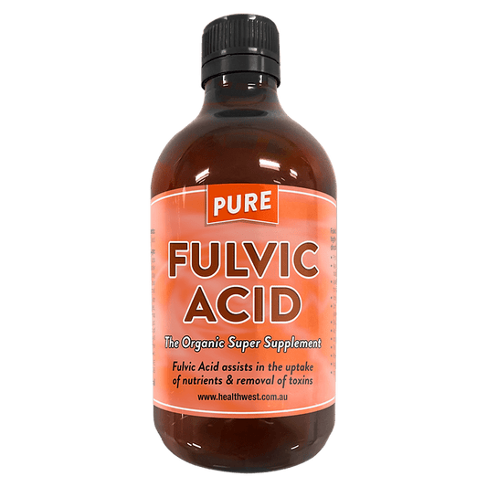 Healthwest Pure Fulvic 500ml (Glass Bottle) - #shop_name - -health west