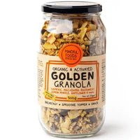 Mindful Foods Golden Granola Organic & Activated 450g - #shop_name - GRANOLA - -MINDFUL FOODS