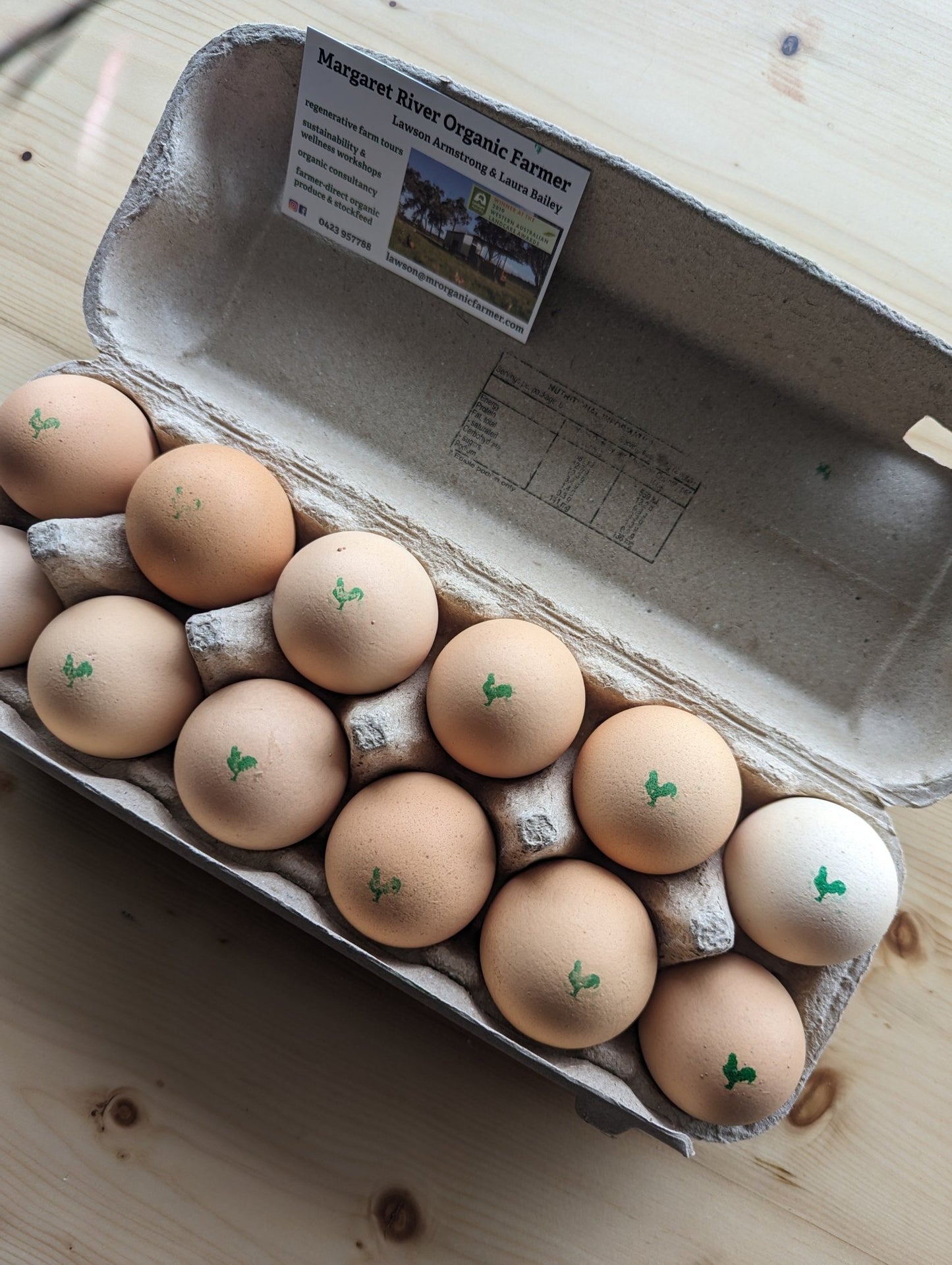 Organic exceptional open range eggs (dozen) - #shop_name - -Prana Wholefoods