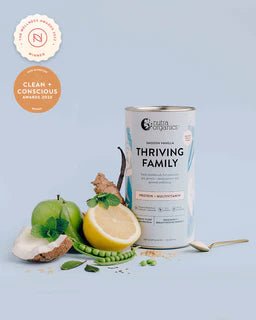 Organic Thriving Family Protein (Protein + Multivitamin) Smooth Vanilla - #shop_name - protein - -Nutra Organics