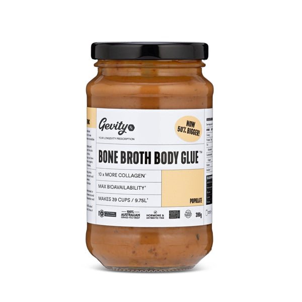 POPULATE Bone Broth Body Glue 390g - #shop_name - bone broth - -Prana Wholefoods