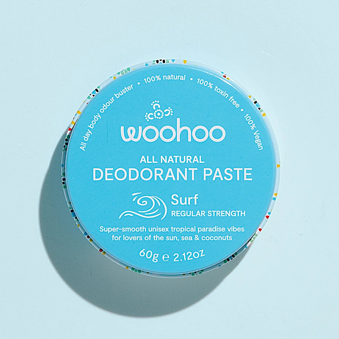 Woohoo All Natural Deodorant Paste (Surf) 60g - #shop_name - -WOOHOO