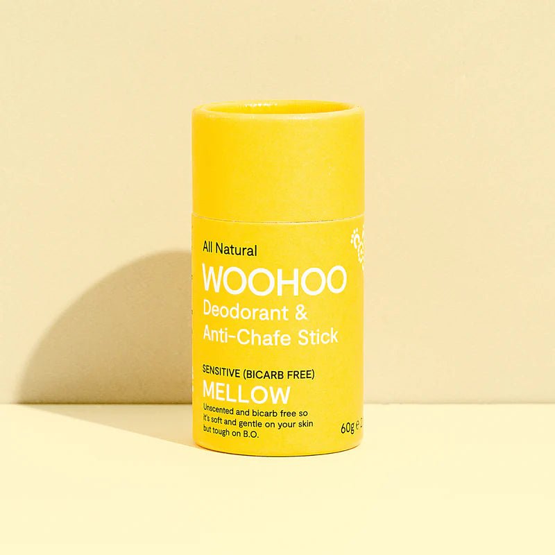 Woohoo Natural Deodorant & Anti-Chafe Stick (Mellow) 60g - #shop_name - -WOOHOO